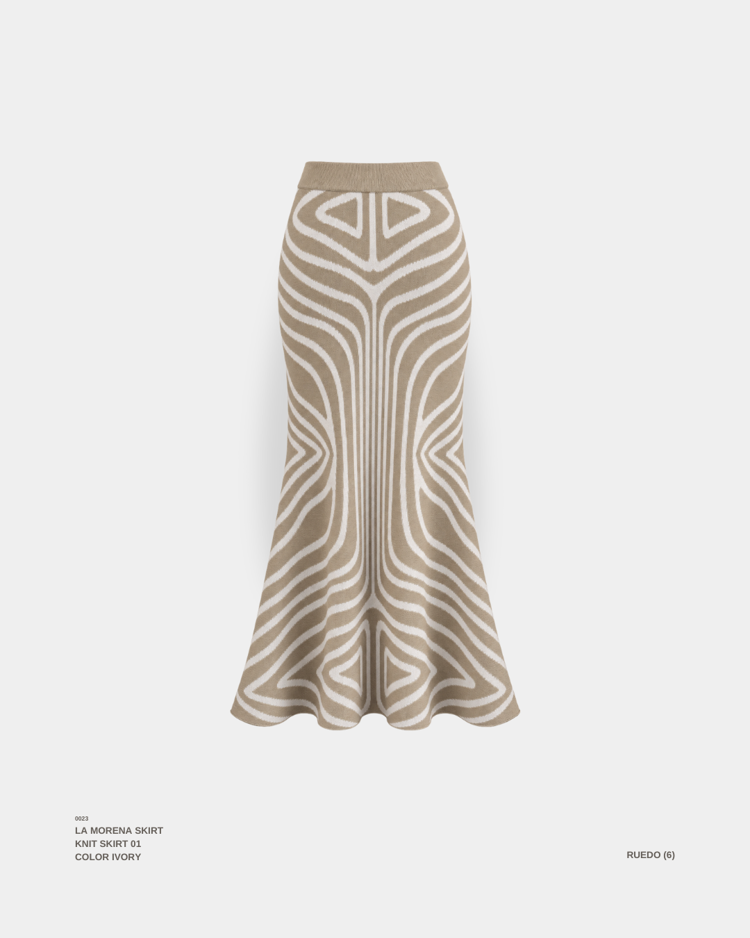 "LA MORENA" SKIRT IVORY