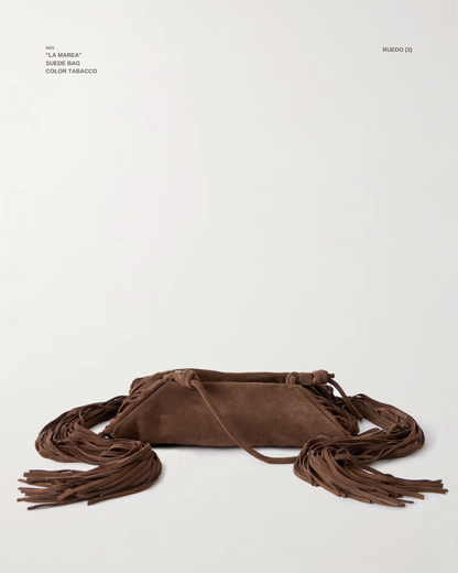 "LA MAREA" SUEDE BAG