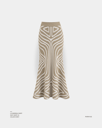 "LA MORENA" SKIRT IVORY
