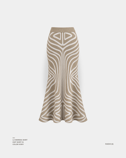 "LA MORENA" SKIRT IVORY