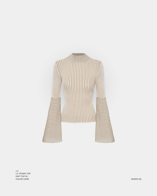 La Trama Top Ivory