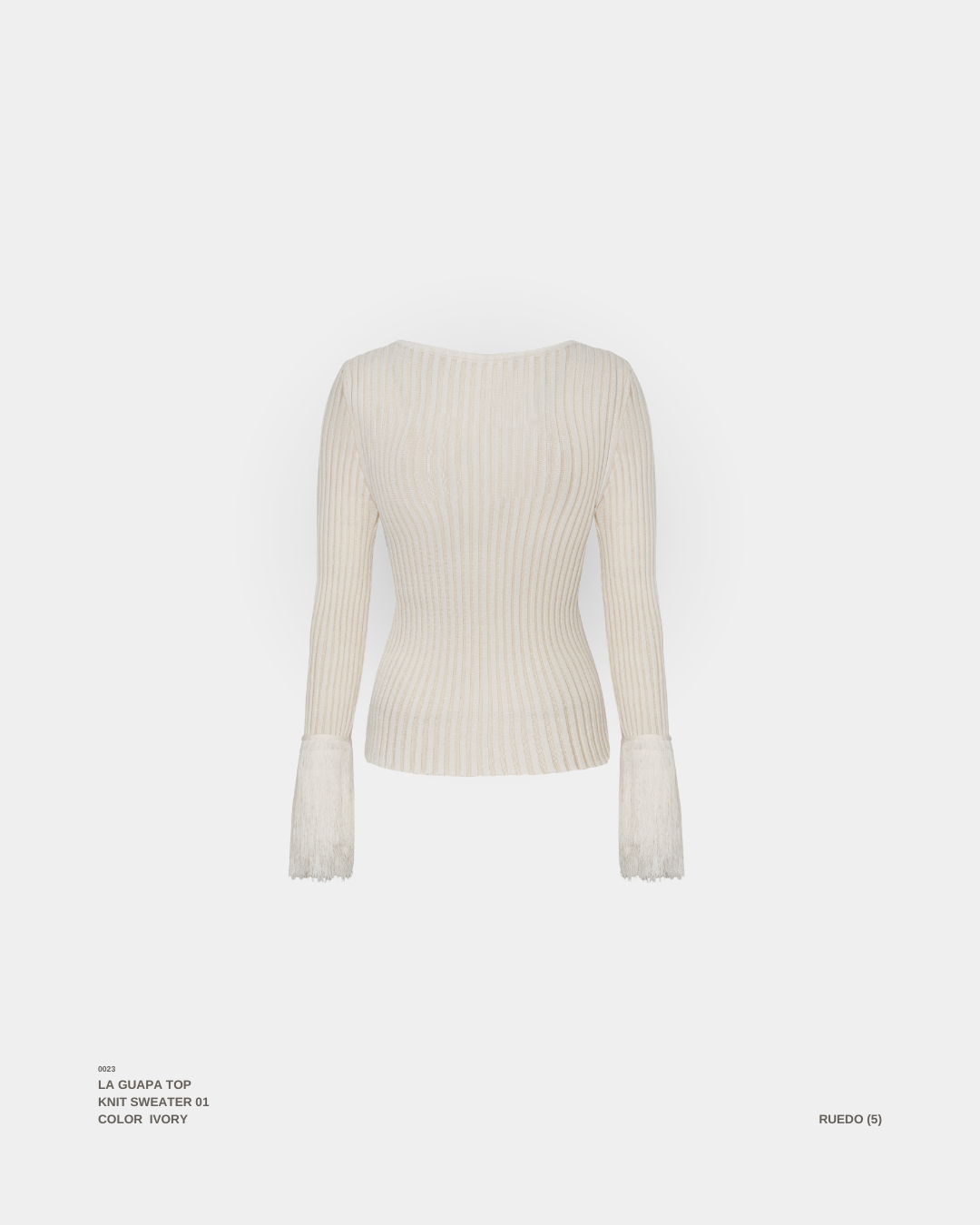 La Guapa Top Ivory