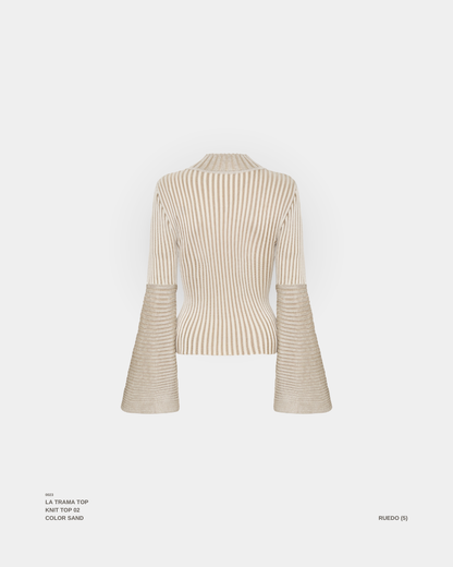 La Trama Top Ivory