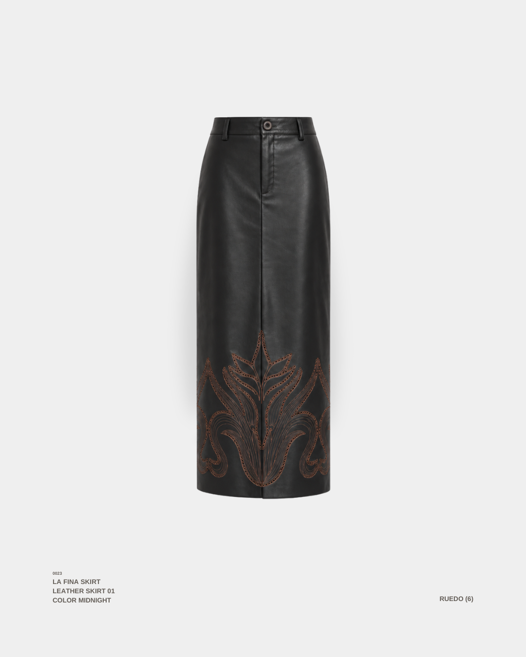 "LA FINA" SKIRT MIDNIGHT