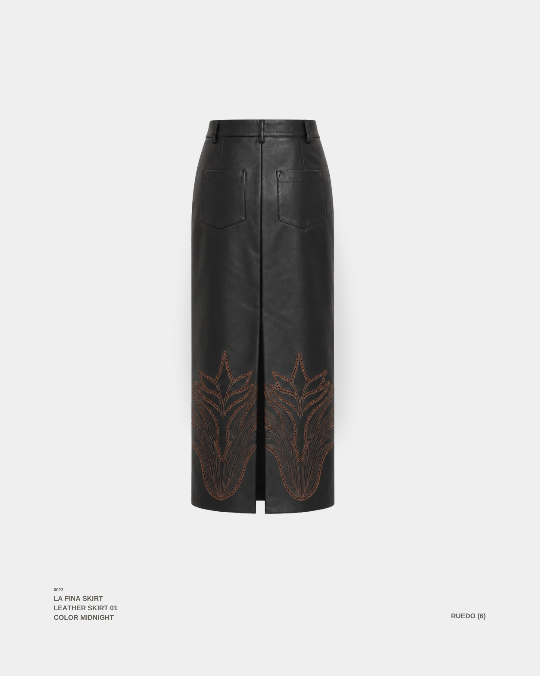 "LA FINA" SKIRT MIDNIGHT