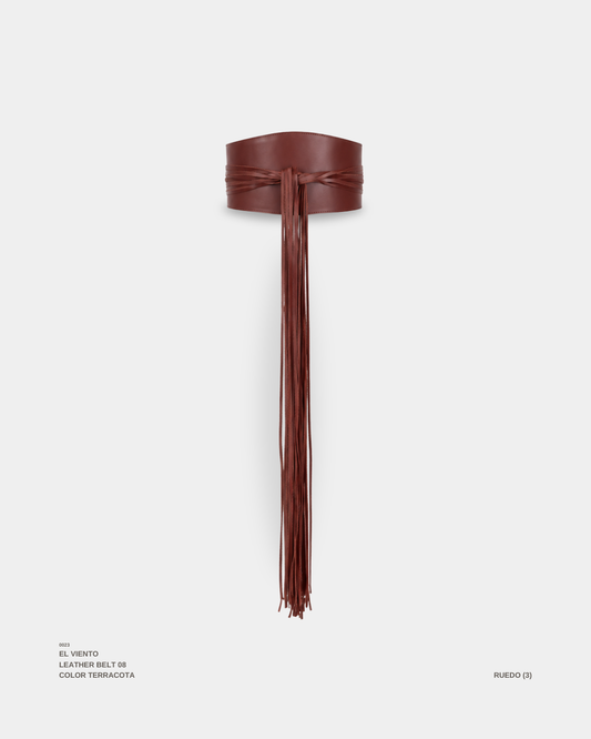 "EL VIENTO" BELT TERRACOTA