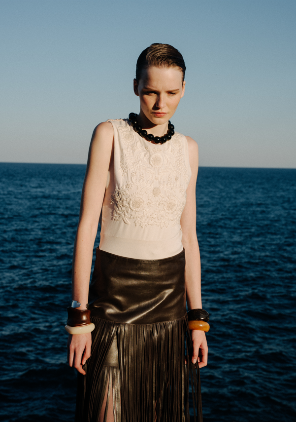 "LA SOMBRA" FRINGE SKIRT (PRE-ORDER)