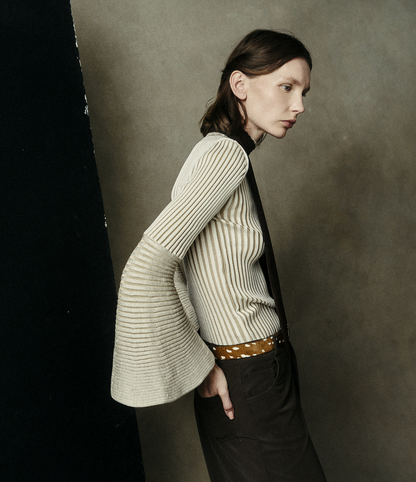 La Trama Top Ivory