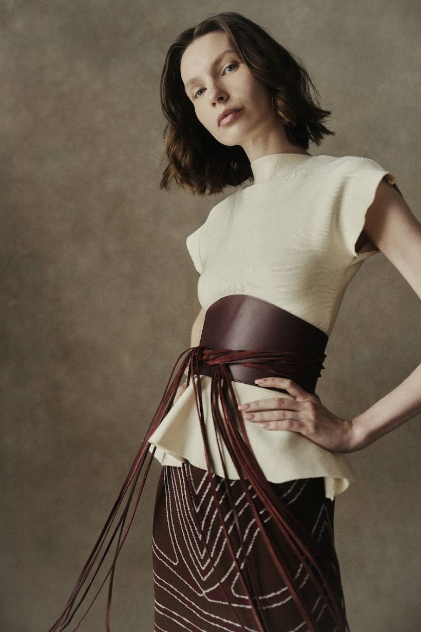 "EL VIENTO" BELT VINO