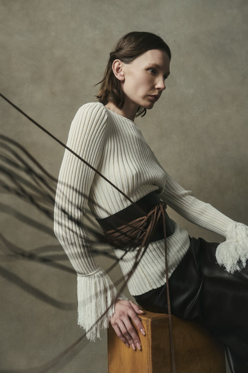 La Guapa Top Ivory