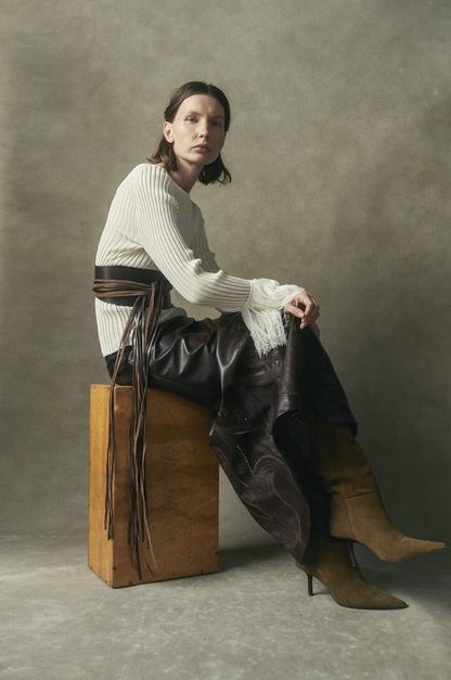 La Guapa Top Ivory