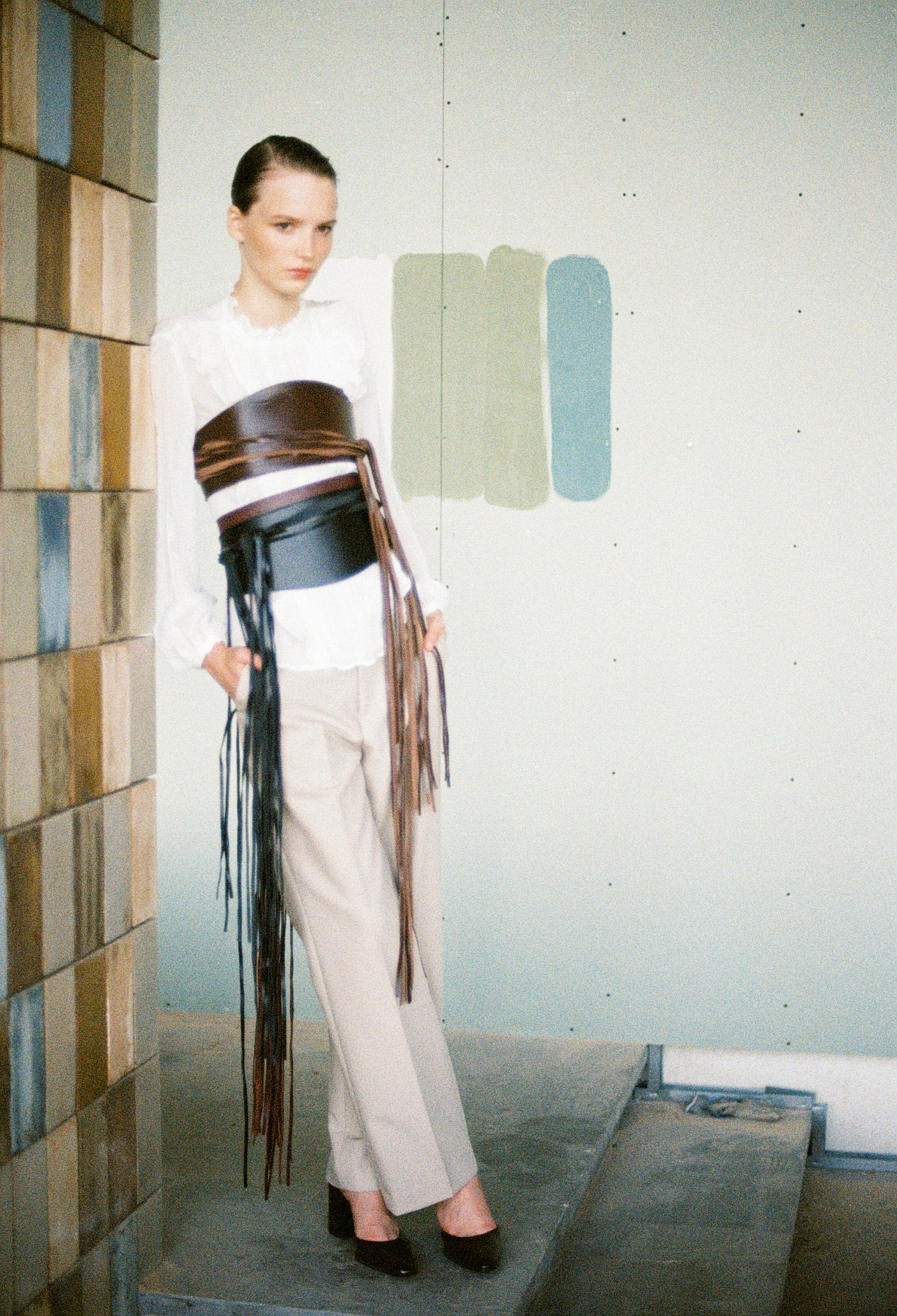 "EL VIENTO" BELT TOBACCO