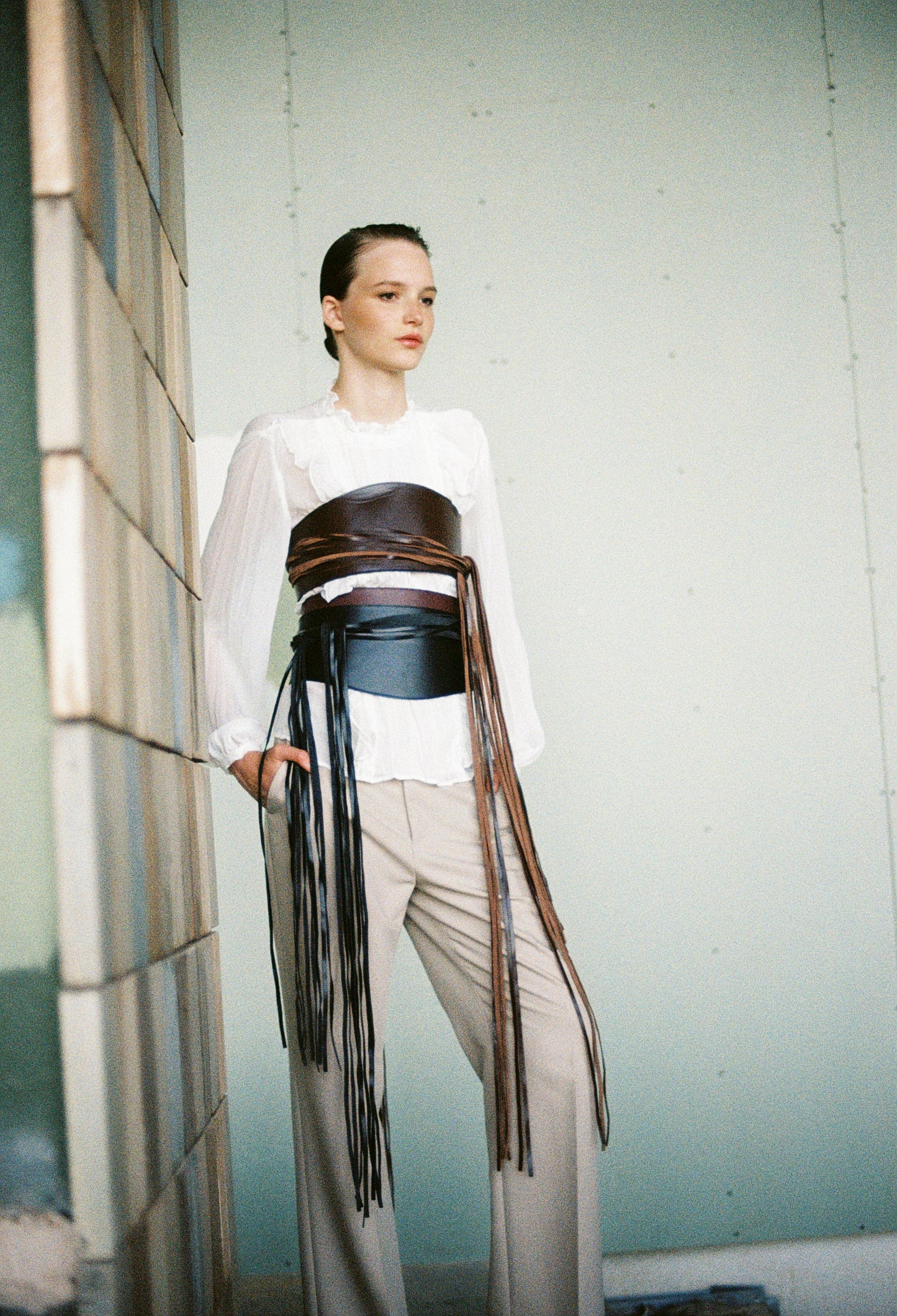 "EL VIENTO" BELT TOBACCO