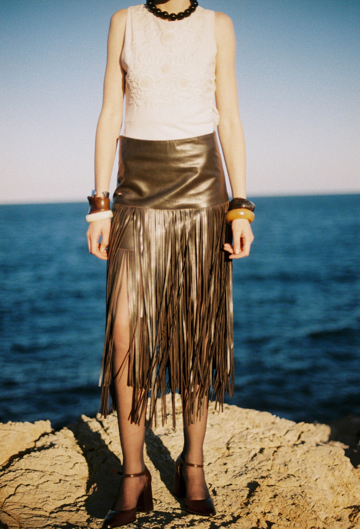 "LA SOMBRA" FRINGE SKIRT (PRE-ORDER)