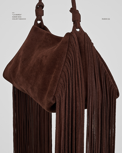 "LA MAREA" SUEDE BAG