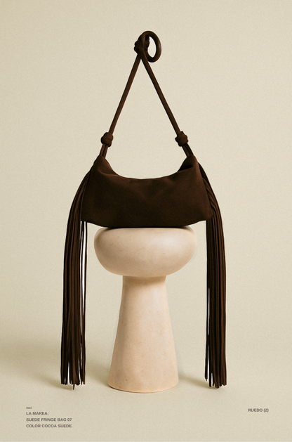 "LA MAREA" SUEDE BAG