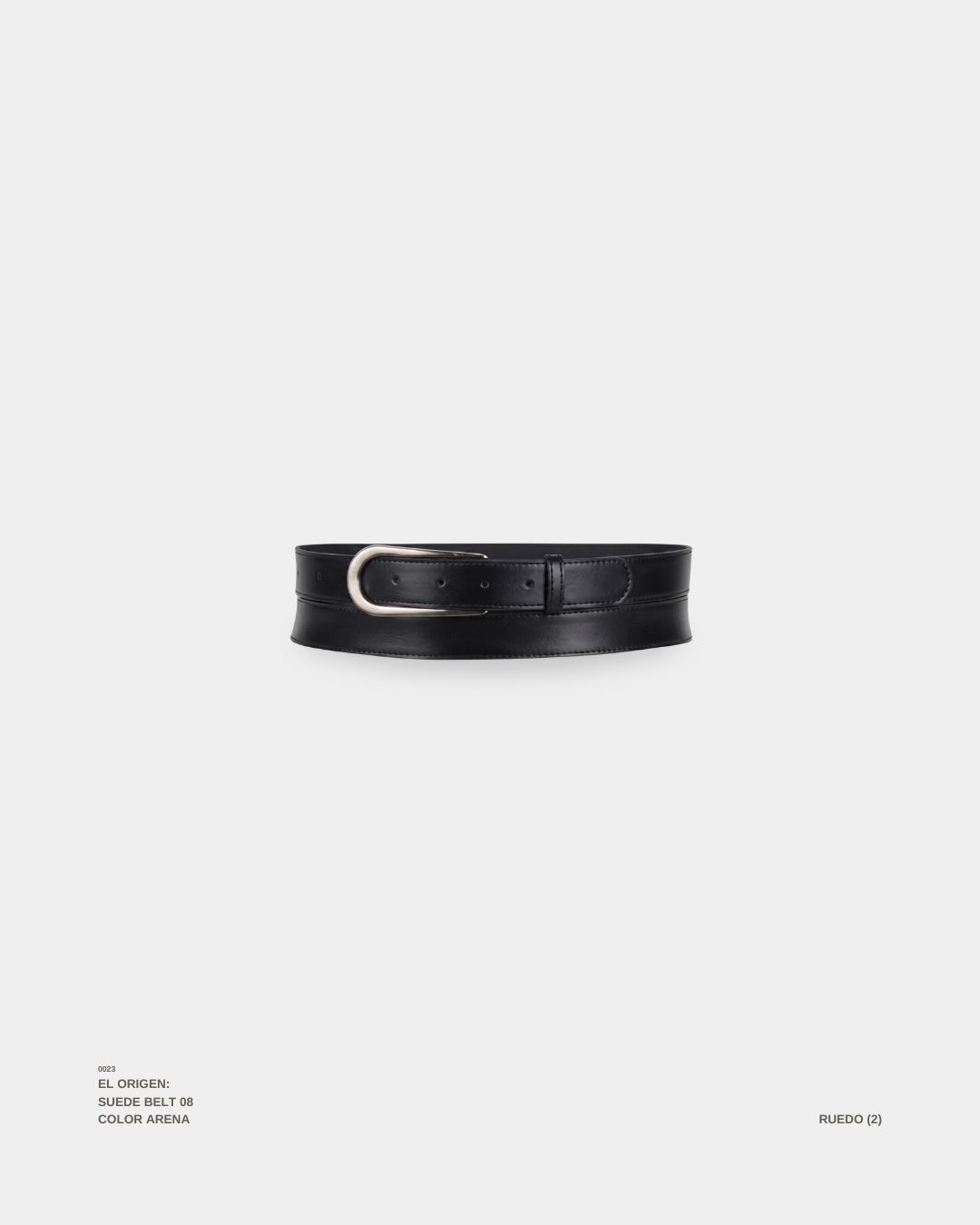"EL ORIGEN" BELT NEGRO x ANTHIAS