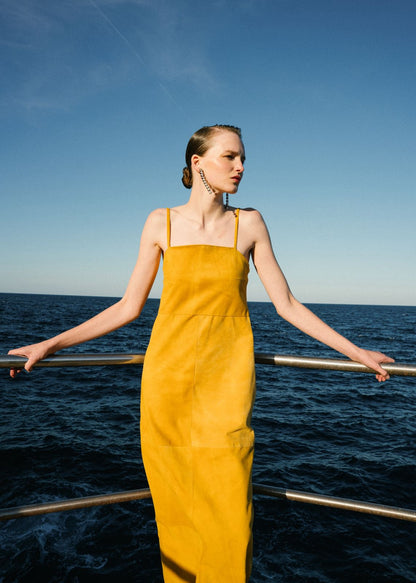 "LA OLA" YELLOW DRESS (PRE-ORDER)